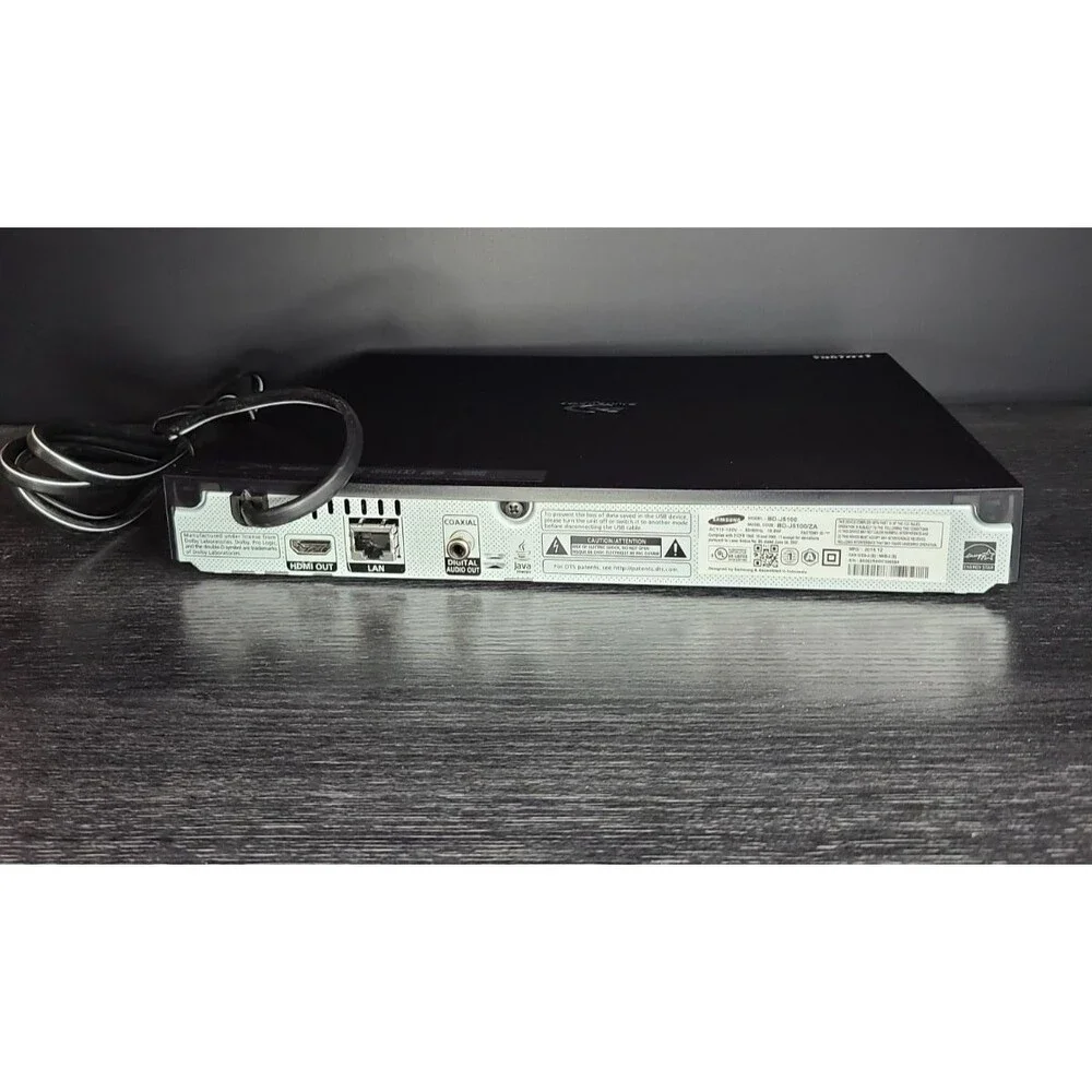 Samsung BD-J5100 Blu-ray DVD USB Player + Remote Control - Refurbished [EX]